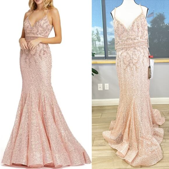 MAC DUGGAL EVENING 79241D Size 12 - Picture 1 of 12